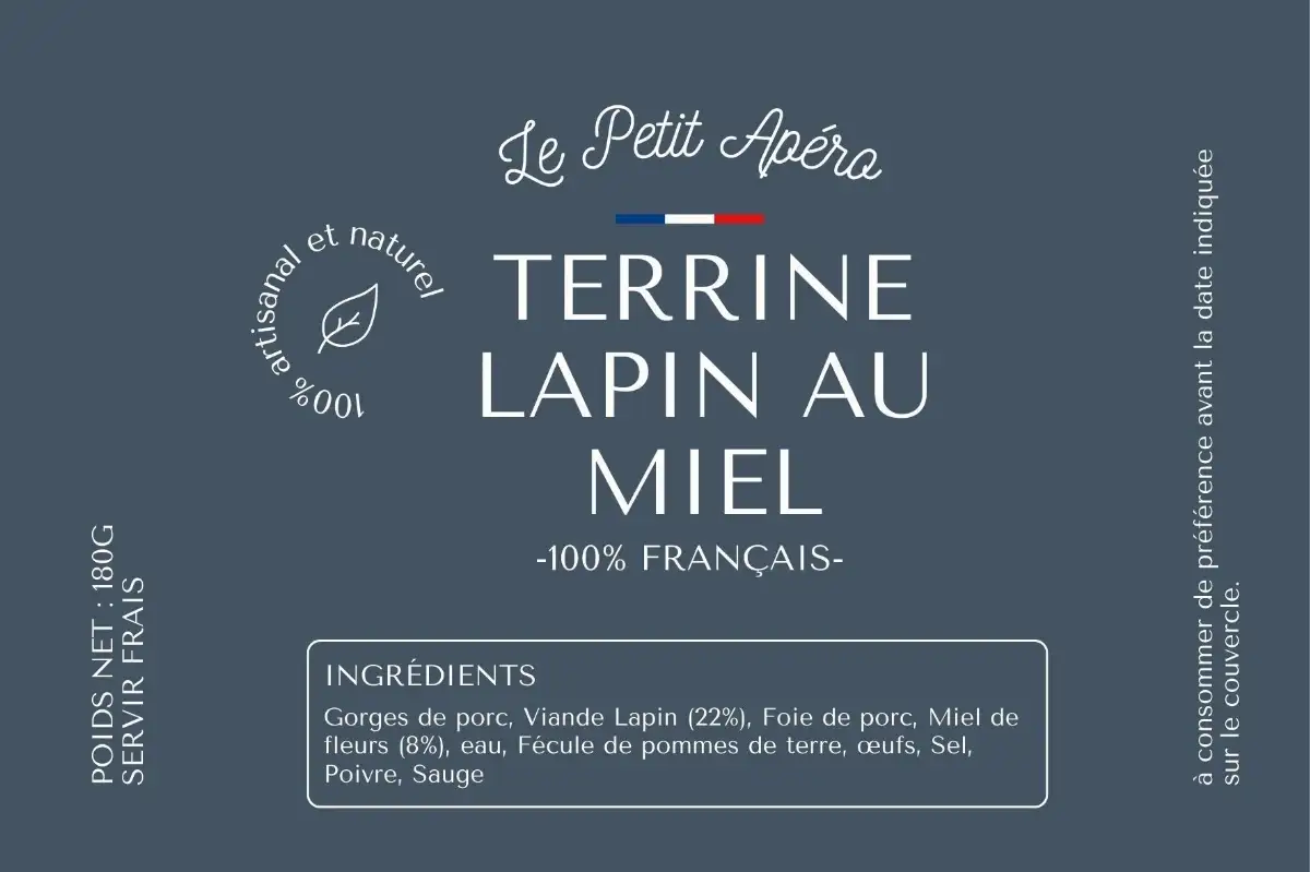 Terrine Lapin au Miel