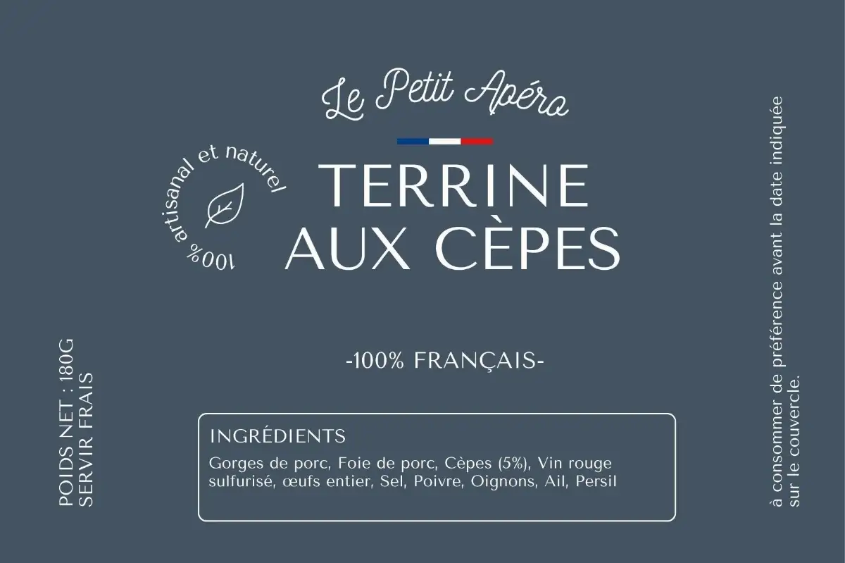 Terrine Cèpes