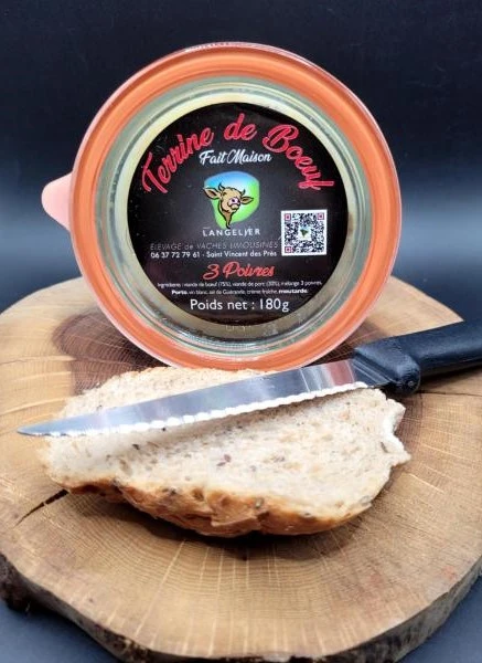 Terrine de Boeuf 3 Poivres